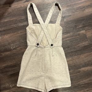 Urban Outfitters off white playsuit Size XS